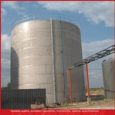 Multi functional vertical storage tank with thickened dry powder material storage tank design is reasonable