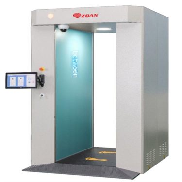 Millimeter wave human body security inspection device with XIC-HM50 millimeter wave technology imaging security inspection equip