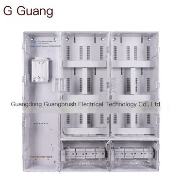 Single phase 12 digit multi-user meter box suitable for residential use in Nanwang outdoor and indoor rainproof plastic meter bo