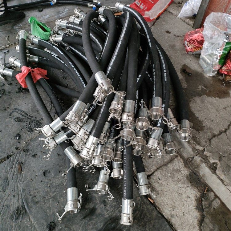 Qihang Manufacturer Non standard Customized Hydraulic Oil Pipe Multiple Caliber High Pressure Winding Braided Wear resistant Rub