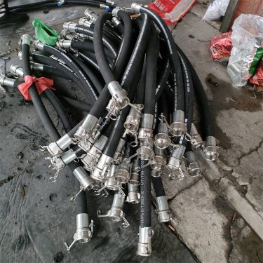 Qihang Manufacturer Non standard Customized Hydraulic Oil Pipe Multiple Caliber High Pressure Winding Braided Wear resistant Rub