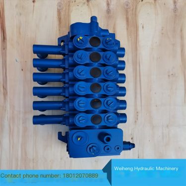 Weiheng Hydraulic Multi way Valve Stone Coal Truck Crane Suitable for Reversing Flow and Normal Temperature Operation