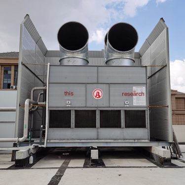 Closed countercurrent cooling tower refrigeration equipment - Reliable cooling of cooling water tower circulation