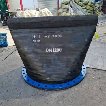 Honghui Rubber Duck billed Valve Slow Closing Check Valve Flange Back Pressure Source Direct Supply Corrosion Resistant Life