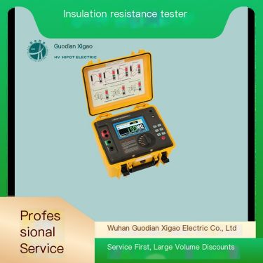 GD3127 series high-voltage insulation resistance tester, resistance measuring instrument, true color touch screen, easy to opera