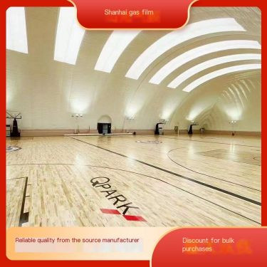 Environmentally friendly inflatable membrane structure for air film exhibition hall, fast and easy maintenance for storage, wind