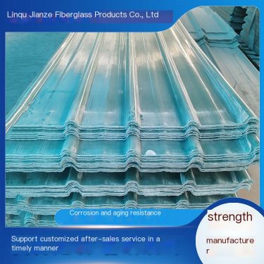 Fiberglass Lighting Tile FRP Transparent Tile Synthetic Resin Anti corrosion Tile High strength Acid resistant Wind and Rain res