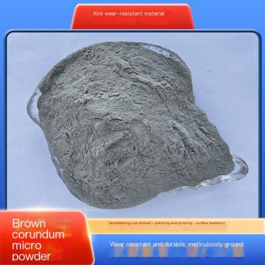 Xinli Wear resistant Material Low Sodium Brown Corundum Micro Powder Na ₂ O Content<0.1%, Stable Quality, Directly Provided by M