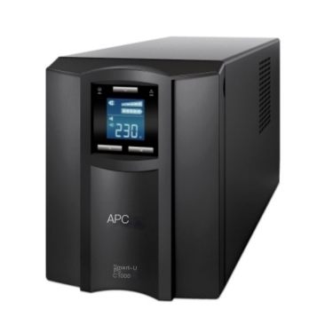 APC SMC1000I-CH Online Interactive 600W/1KVA Tower UPS Uninterruptible Power Supply Room