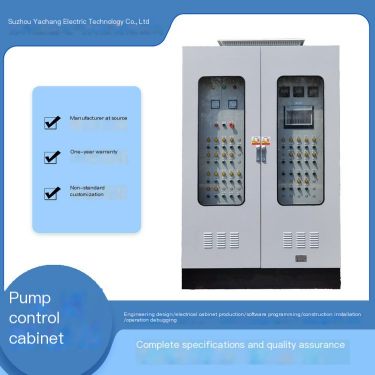 Intelligent control cabinet for sewage pump: automatic liquid level control for drainage, multi pump linkage and rotation operat