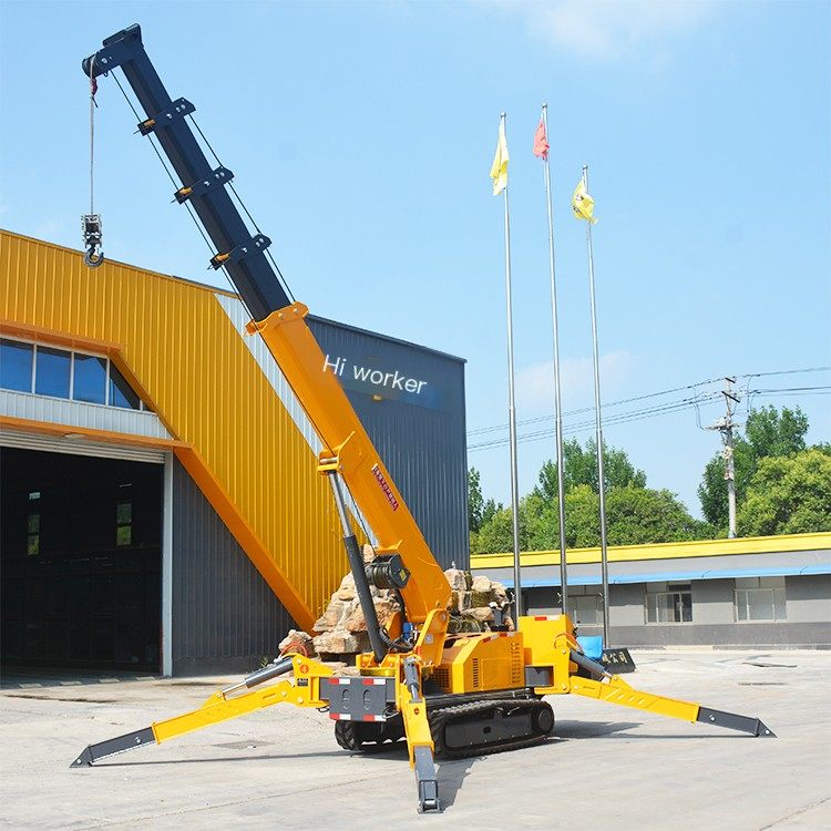 Changsheng 1.2 ton 3 ton 5 ton 8 ton 10 ton 12 ton small oil and electricity dual-use crawler remote control spider crane