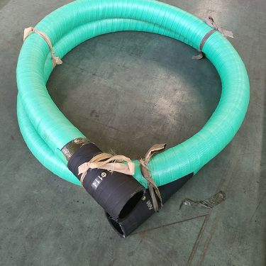 Qihang Large Diameter High Wire Rubber Pipe for Sea Water Transportation, less prone to damage and deformation under pressure