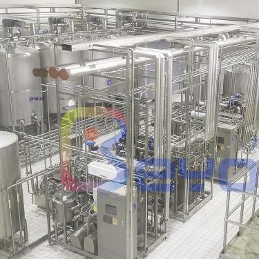 Dairy beverage processing equipment, fruit and vegetable juice tea beverage fully automatic customized production line machine