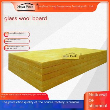 Xinyafeng Centrifugal Glass Wool Board Manufacturer Flame retardant, Thermal Insulation, Sound Absorption and Noise Reduction St