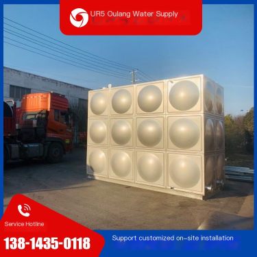 Oulang Supply Stainless Steel Civil Air Defense Life Splicing Welding Water Tank Combination Assembly Can be Customized on Deman