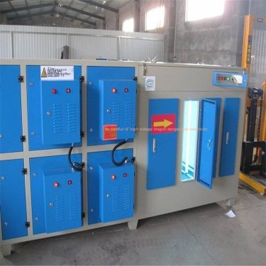 Low temperature plasma fume purifier exhaust gas treatment plastic particle smoke odor treatment machine Cangnuo Environmental P