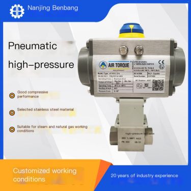 AIR TORQUE Pneumatic High Pressure Ball Valve Universal Standard Thread Compression Performance Good and Long Life