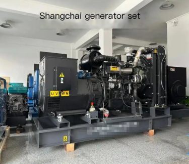 Shangchai diesel generator high-power emergency power supply low fuel consumption breeding farm backup long-term rental short-te
