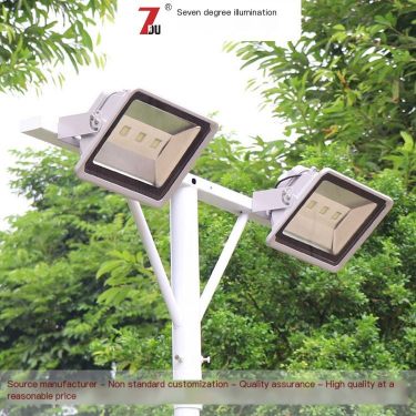 12 meter LED high pole light stadium light community outdoor stadium lighting scheme customized with seven degree lighting accor