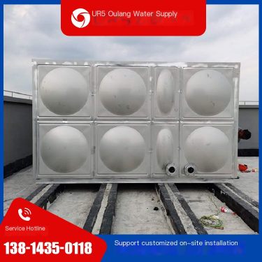 Oulang Fire Protection Combination Stainless Steel Water Tank Pump Integrated Water Supply Equipment Customized on Demand