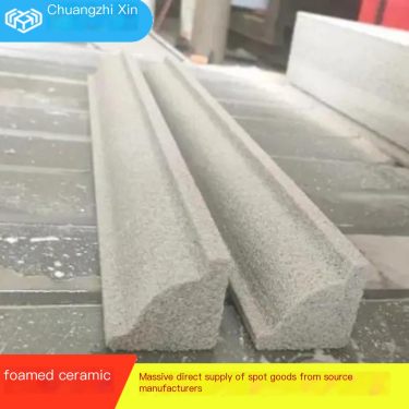 Foam ceramic line row high-rise self built villa exterior wall decoration material package for same day delivery