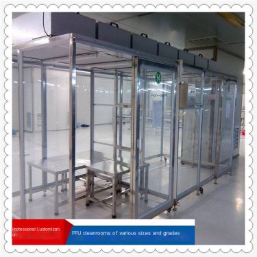 Remote control of cleanliness level 1000 cleanroom customization, outdoor assembly of Zhongke Meiri purification cleanroom