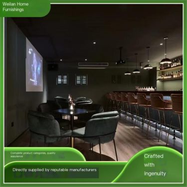 Clubhouse Furniture Customized Modern Technology Style Splicing Sofa Weilan Home Furnishings