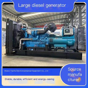 Tianfa Electromechanical Weichai Construction Site Large Diesel Generator Customizable Quiet Box Long term Rent Short term Rent