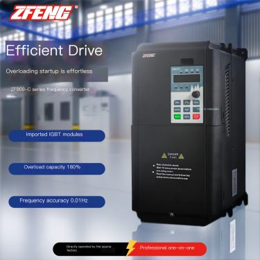 Zhufeng High Performance Three Phase 380V 30A Rated Current V/F Control Compatible with 15KW Motor IP20 Inverter