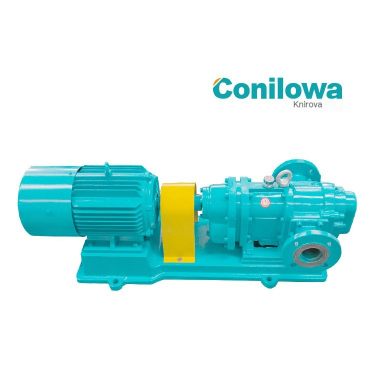 Kenirowa cam rubber rotor pump for daily chemical environmental protection, sewage treatment, durable jacket insulation and wear