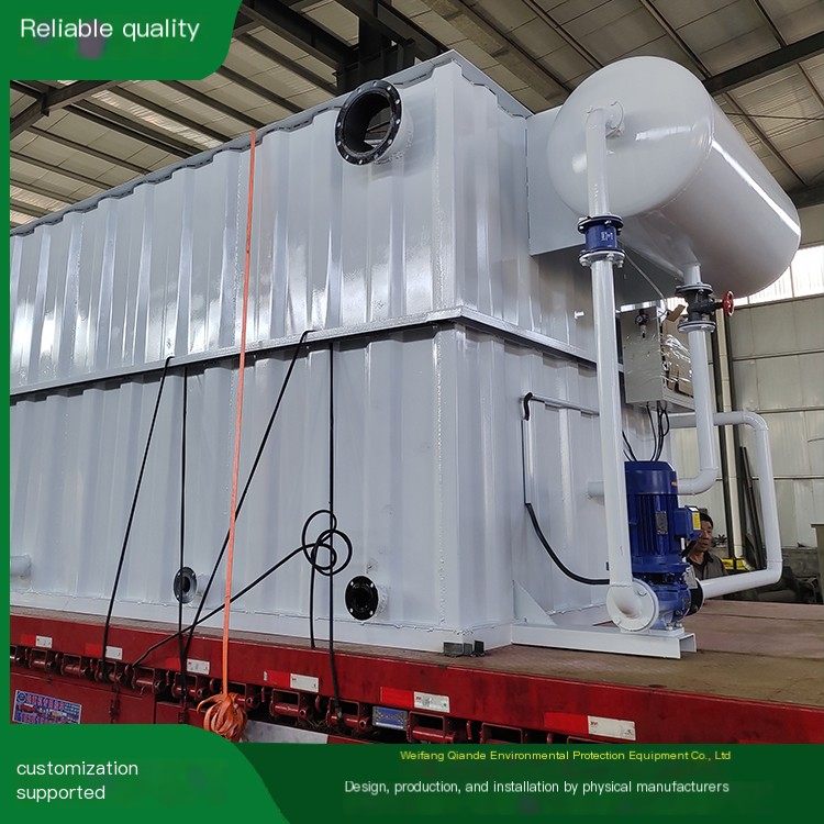 Chemical and dissolved air flotation machine integrated machine with anti-corrosion resistance, light weight, and can be install