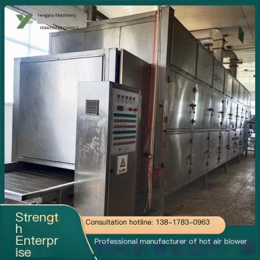 High temperature tunnel drying line with convenient monitoring and control operation of Fengyou Machinery throughout the process