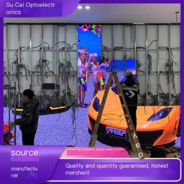 Full color high-definition display screen, high clarity stage seamless large screen, Su Cai Optoelectronics