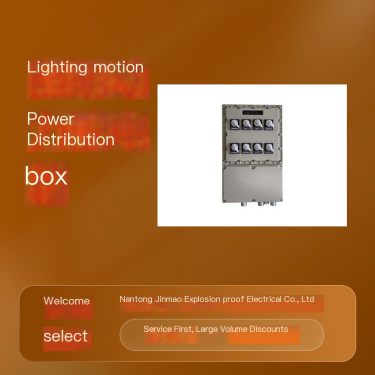 Industrial grade safety protection multi circuit design of explosion-proof lighting power distribution box