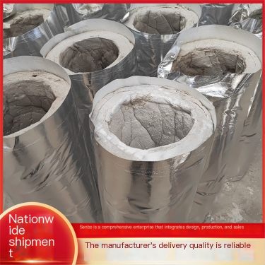 Manufacturer of hydrophobic aluminum foil processing for composite magnesium silicate pipes, Senbo Company
