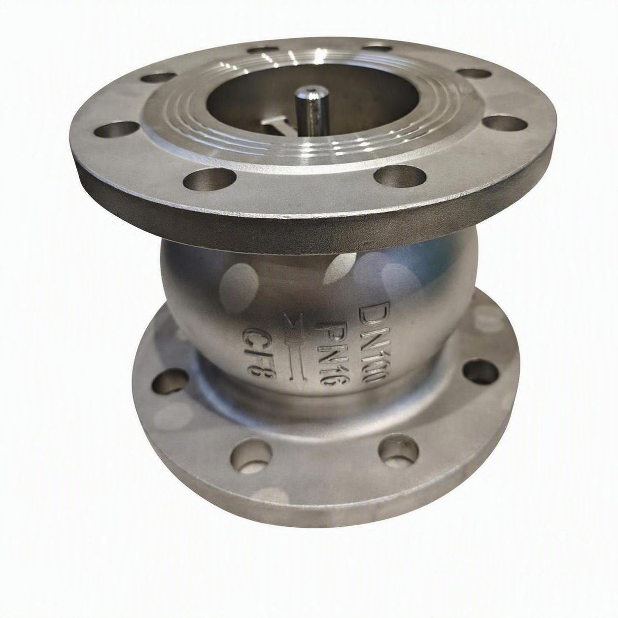 Quanxing Stainless Steel Silent Check Valve HC41X-16P DN100 Swing Type Non-return Valve HVAC