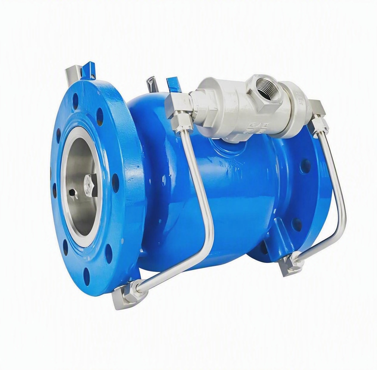 LHS743X-16Q Ductile Iron Anti-Pollution Check Valve Low Resistance Backflow Preventer Hugong