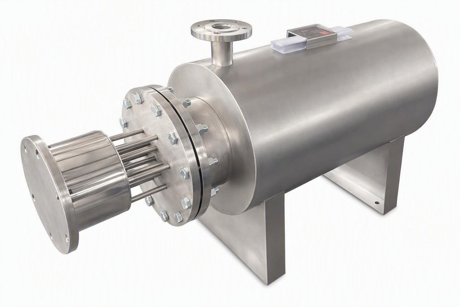 Custom High Temperature High Pressure Steam Pipeline Electric Heater for Air Wastewater Circulation