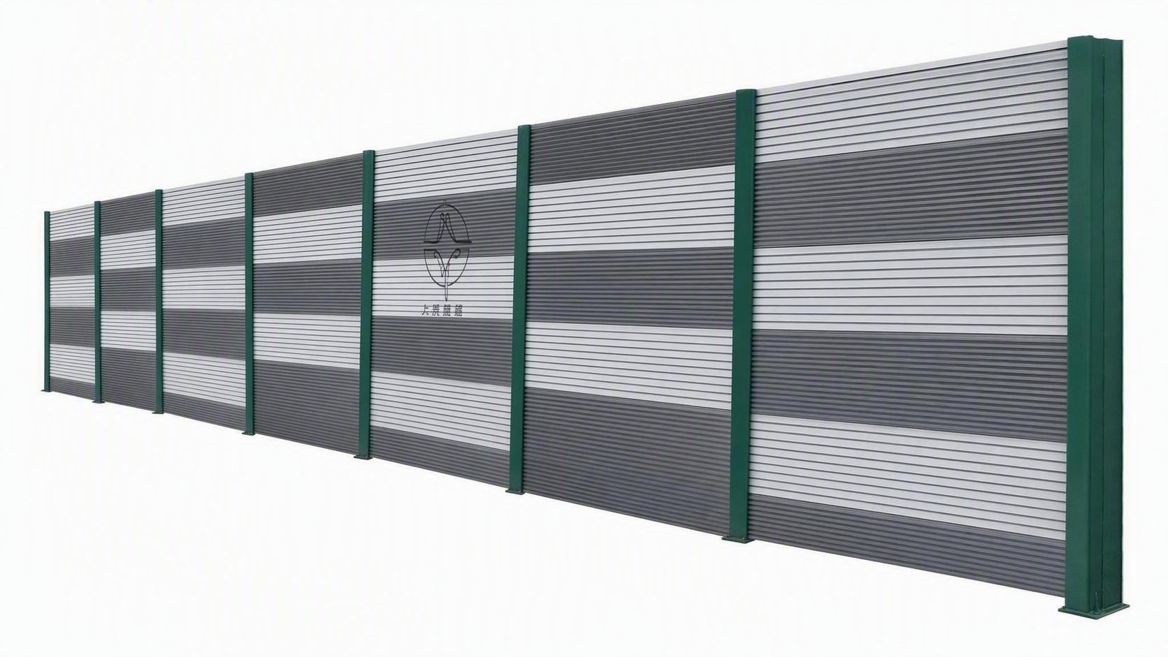 Residential High-Speed Sound Barrier Manufacturer Galvanized Steel Acoustic Panel Highway Noise Reduction Engineering
