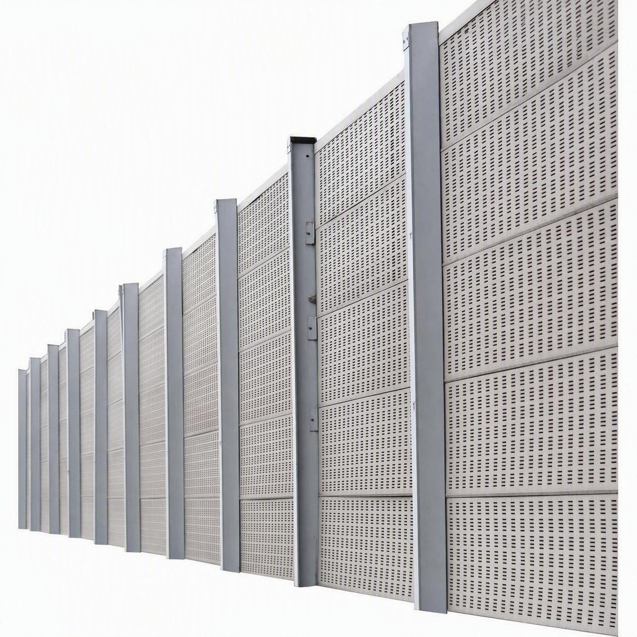 Highway Noise Barrier Acoustic Sound Insulation 10000 sqm Day
