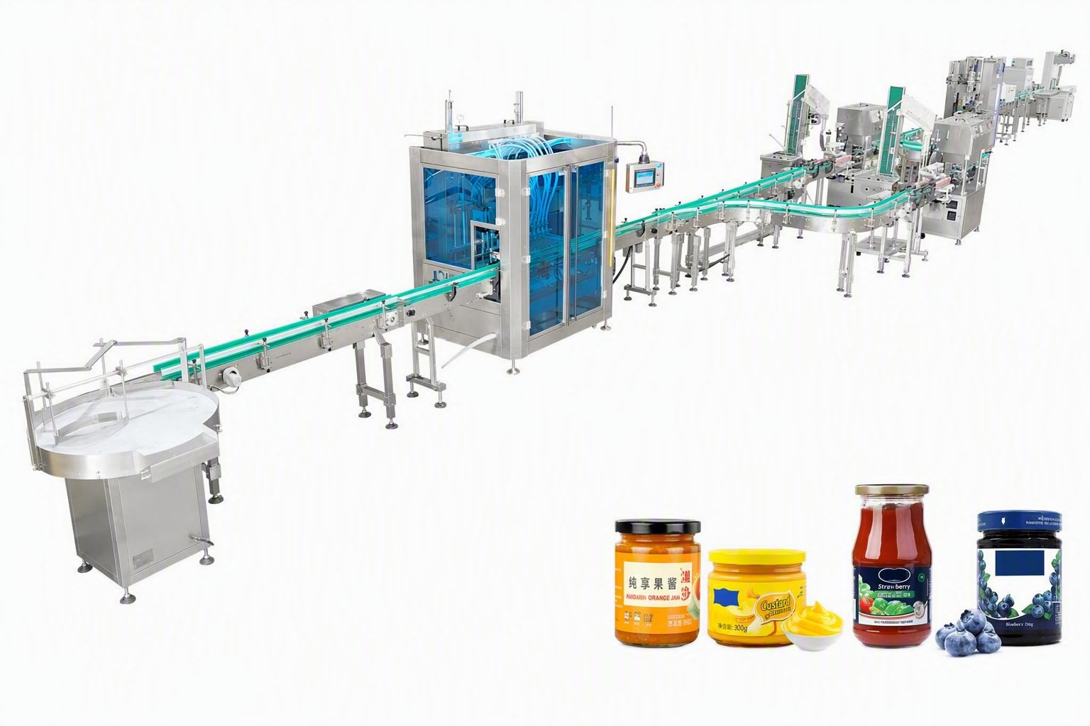 Mayonnaise Filling Machine Leadworld Machinery Bottled Sauce Filling Production Line