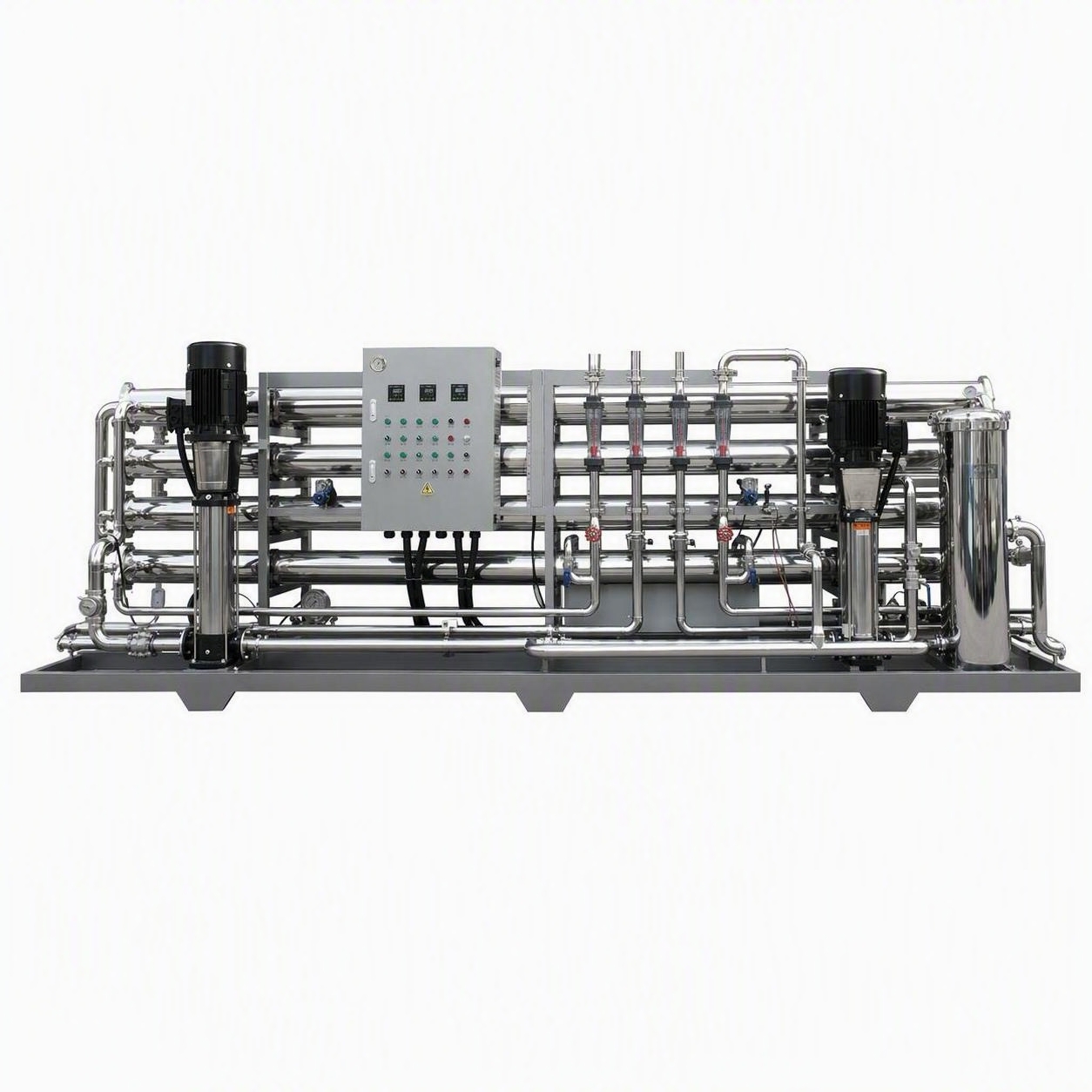 Industrial Horticultural Seedling Water Treatment 3T Reverse Osmosis System Tap Water Purification Stable Operation