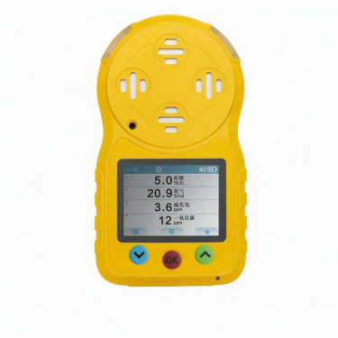 Wandi GASTiger1000 4-in-1 Confined Space Gas Detector O2 LEL CO H2S