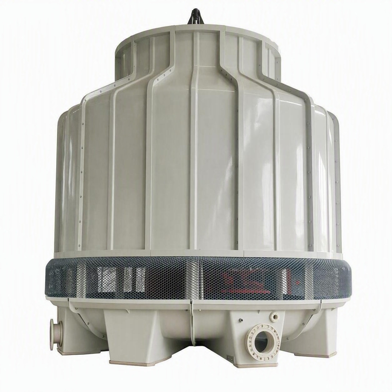 Jinshan Round Counterflow Cooling Tower Thickened Panel Energy Saving Customizable