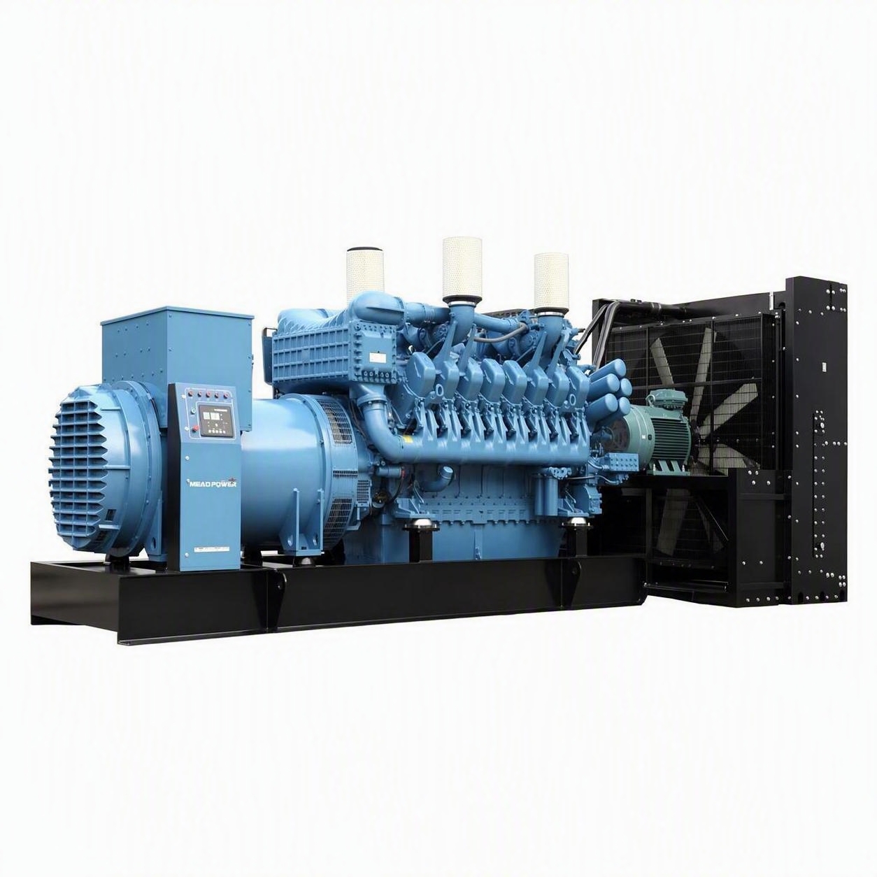 MTU MP-M2500 2500KW Diesel Generator Set IP23 Protection