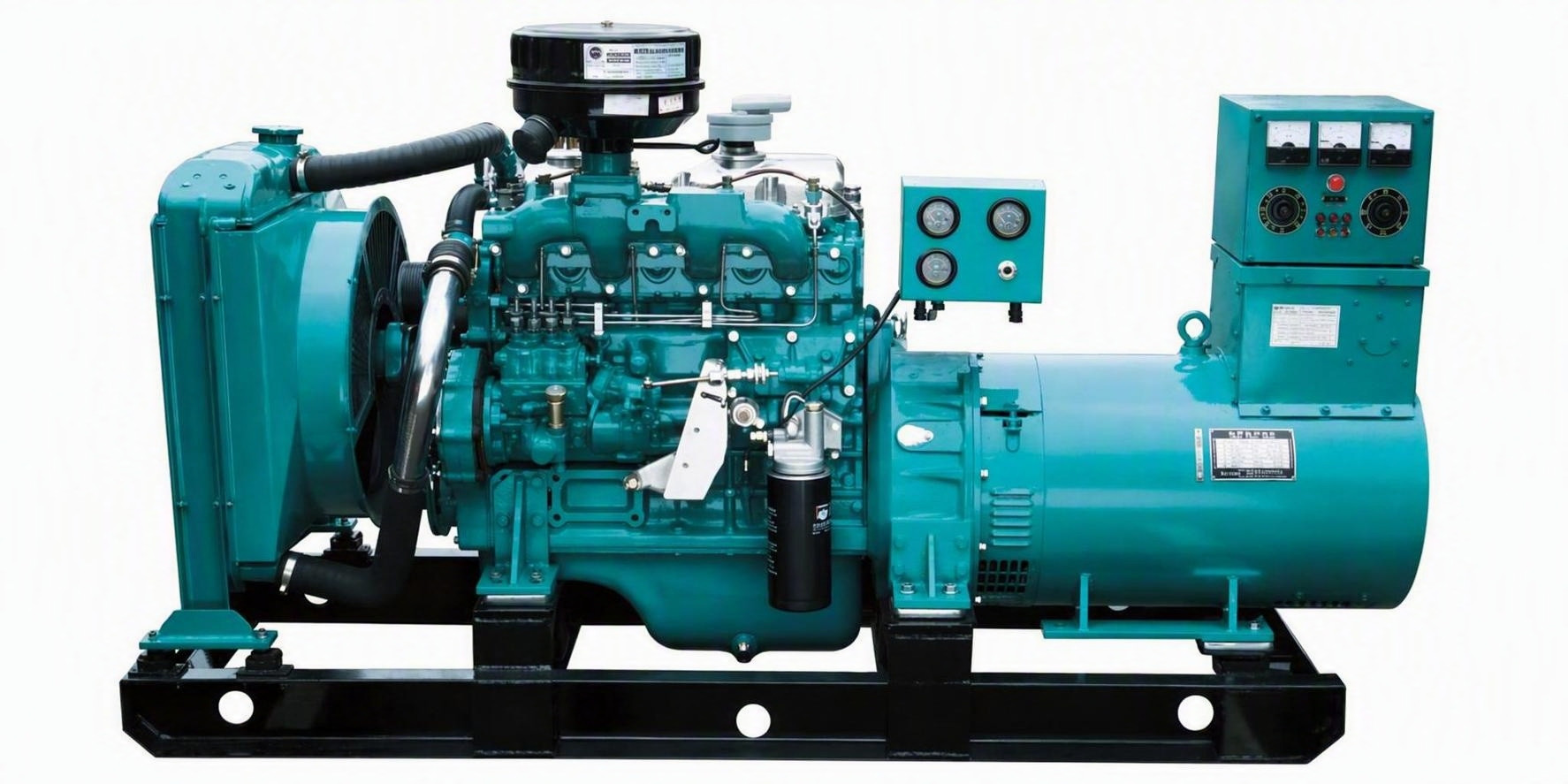 High-power diesel generator Yuchai 60kW generator set real estate construction site backup power