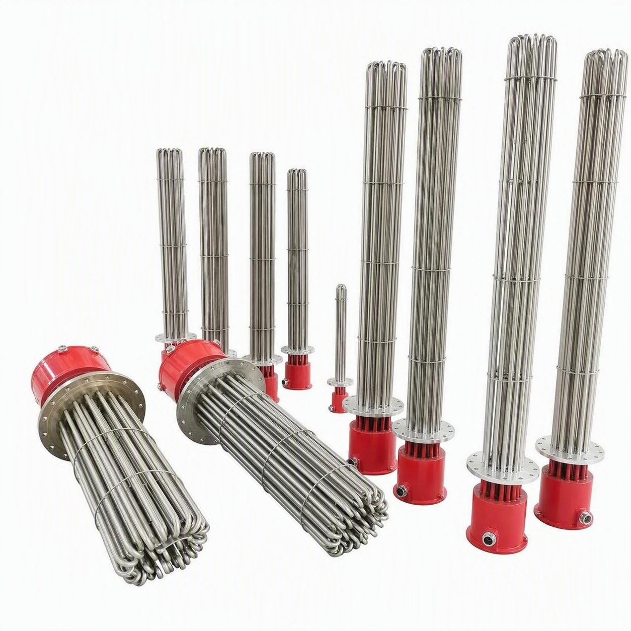 Zhongren Machinery Tubular Electric Heating Element Water Tank Heater Tube Flexible Power Adjustment Multi-Media Compatible