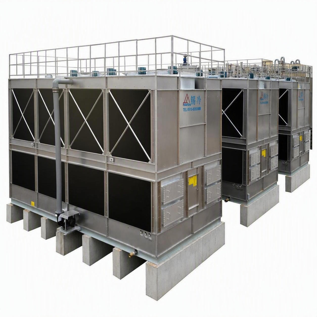 Injection Molding Machine Cooling Tower Laser Data Center Cooling Water Tower ±0.5℃ Precise Temperature Control