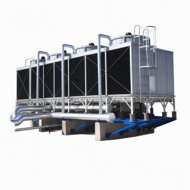 FRP Cooling Tower Square Crossflow Low Noise Long Service Life Aorui Environmental
