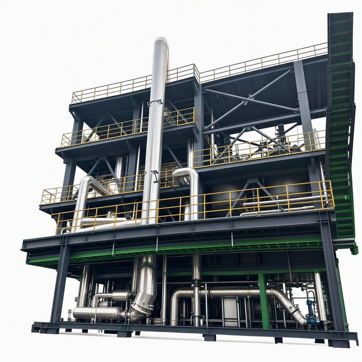 Kangjinghui Sodium Sulfate Sodium Chloride MVR Salt Separation Purification System Forced Circulation Evaporator